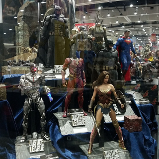 Liga Sprawiedliwości - wystawa na San Diego Comic Con
