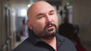 Patryk Vega na planie filmu Botoks