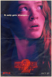 Stranger Things - plakat 2. sezonu