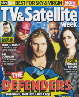 The Defenders - okładka TV&Satellite Week