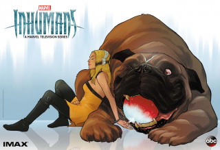 Marvels Inhumans - plakat komiksowy