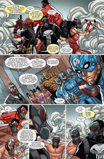 Thunderbolts #05. Punisher kontra Thunderbolts - plansza