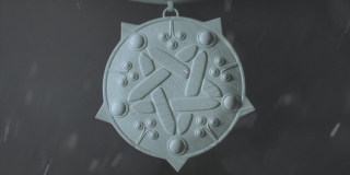 Wiedźmin - fanowska grafika obrazująca intro serialu Netflixa