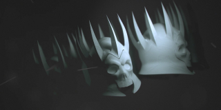 Wiedźmin - fanowska grafika obrazująca intro serialu Netflixa