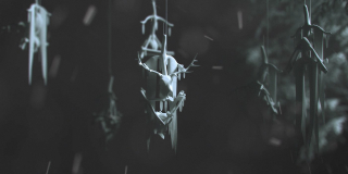 Wiedźmin - fanowska grafika obrazująca intro serialu Netflixa