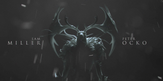 Wiedźmin - fanowska grafika obrazująca intro serialu Netflixa