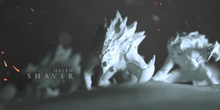 Wiedźmin - fanowska grafika obrazująca intro serialu Netflixa