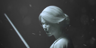 Wiedźmin - fanowska grafika obrazująca intro serialu Netflixa