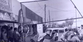 Bonnie i Clyde - zdjęcie z planu