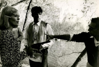 Bonnie i Clyde - zdjęcie z planu