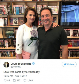 Hayley Atwell i Louis D'Esposito