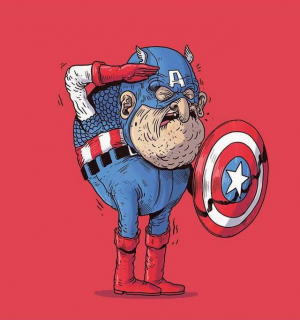 Starość bohaterów popkultury