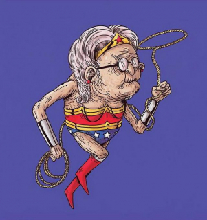 Starość bohaterów popkultury