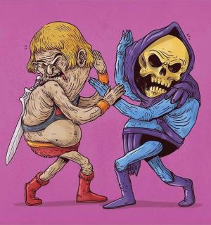 Starość bohaterów popkultury