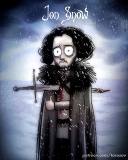 Tim Burton i Gra o Tron