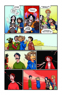Giant Days #1. Królowe Dramy - plansza