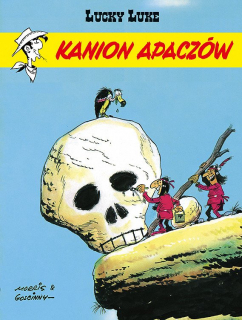 Lucky Luke. Kanion Apaczów, tom 37 - okładka