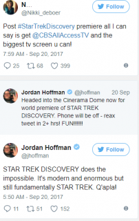 Star Trek Discovery - reakcje
