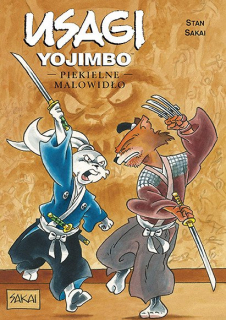 Usagi Yojimbo. Piekielne malowidło, tom 26 – okładka