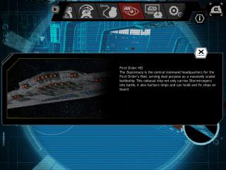 Tył Supremacy Snoke'a