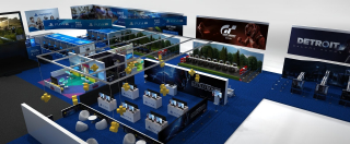 Wizualizacja stoiska PlayStation na WGW 2017