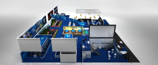 Wizualizacja stoiska PlayStation na WGW 2017