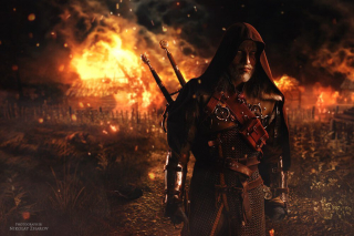 Alex Wolf jako Geralt z Rivii