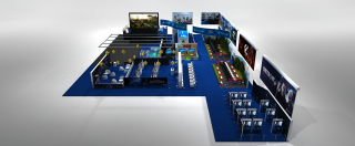 Wizualizacja stoiska PlayStation na WGW 2017