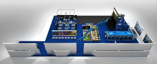 Wizualizacja stoiska PlayStation na WGW 2017