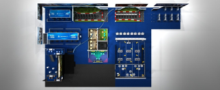 Wizualizacja stoiska PlayStation na WGW 2017