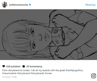 The New Mutants - scenopis