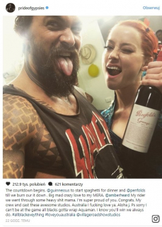 Aquaman - przyjęcie z okazji końca pracy na planie