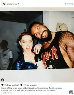 Aquaman - przyjęcie z okazji końca pracy na planie