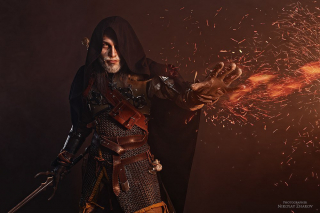 Alex Wolf jako Geralt z Rivii