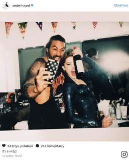 Aquaman - przyjęcie z okazji końca pracy na planie