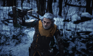 Alex Wolf jako Geralt z Rivii
