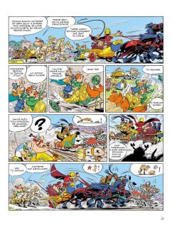 Asteriks w Italii - plansza