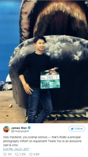 Aquaman - przyjęcie z okazji końca pracy na planie