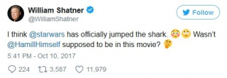 Twitter/William Shatner