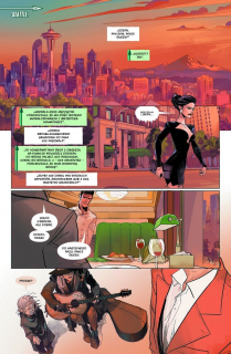Green Arrow #01. Śmierć i życie Olivera Queena - plansza 1