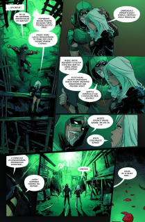 Green Arrow #01. Śmierć i życie Olivera Queena - plansza