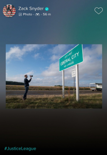 Liga Sprawiedliwości - zdjęcie zza kulis filmu