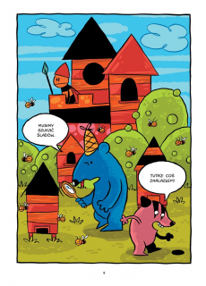 Lis, ule i miodowe kule - plansza