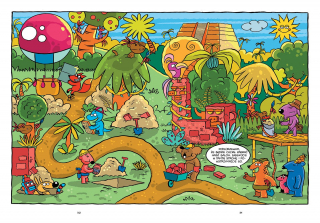 Lis, ule i miodowe kule - plansza