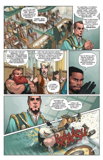 Rat Queens #1. Magią i maskarą - plansza