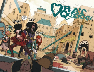 Rat Queens #1. Magią i maskarą - plansza