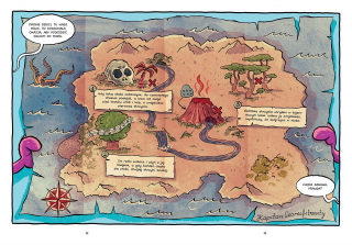 Skarb kapitana Czarnofutrzastego - plansza