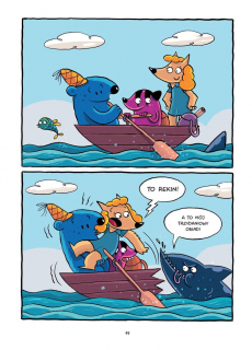 Skarb kapitana Czarnofutrzastego - plansza