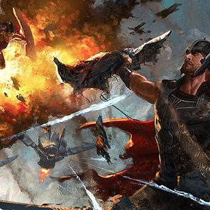 Thor: Ragnarok - szkic koncepcyjny