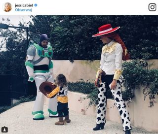 Justin Timberlake i Jessica Biel jako bohaterowie Toy Story